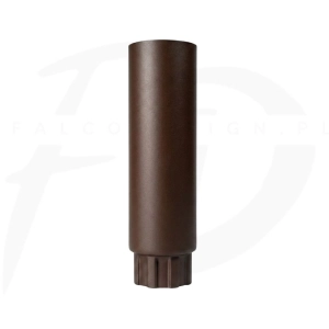 Rura spustowa stal Inguri ⌀ 87 długość 3m kolor brązowy jasny